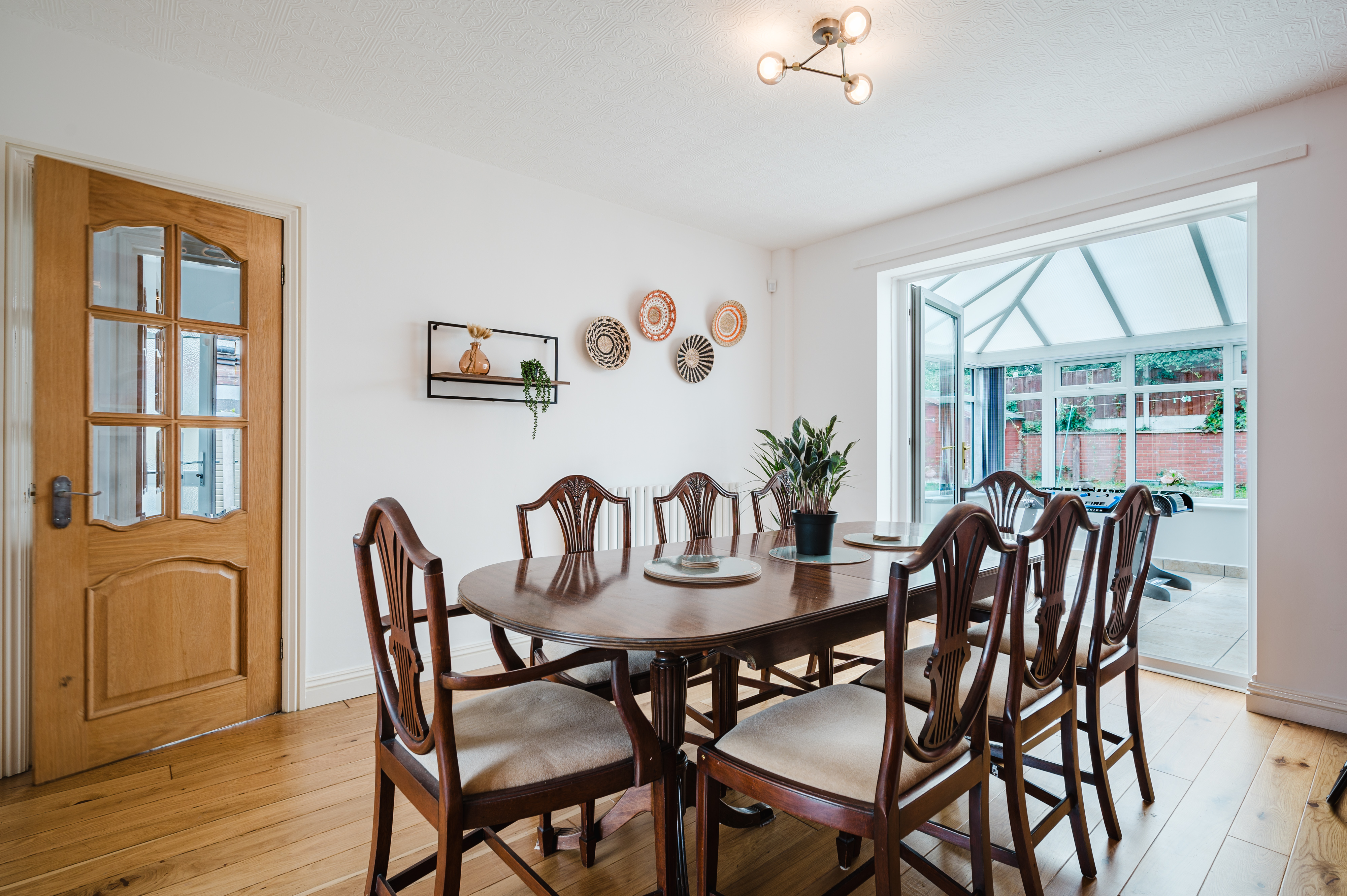 Heaton House dining area